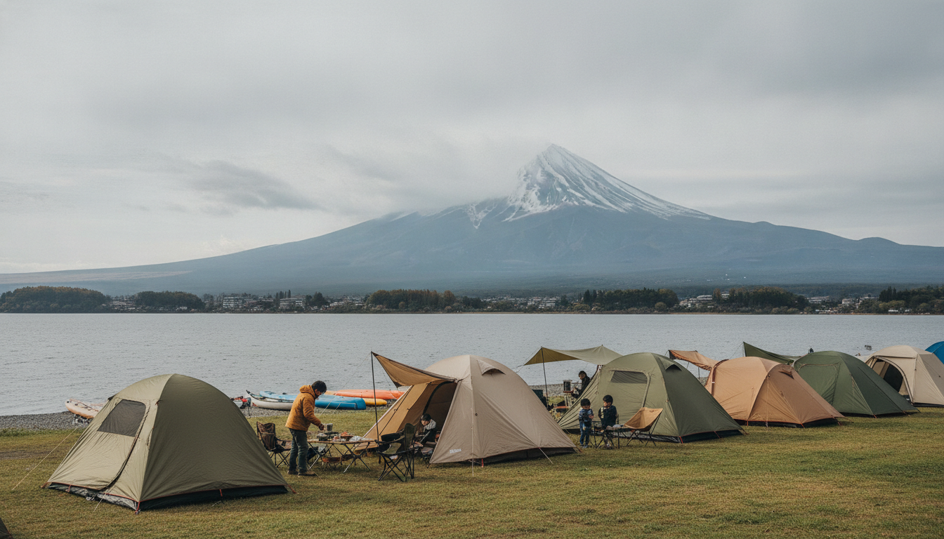 山中湖のおすすめキャンプ場を比較